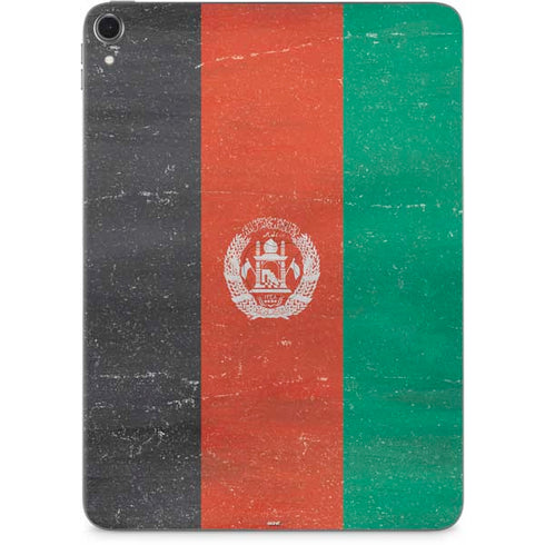 Afghanistan Flag Distressed Apple iPad Pro Skin